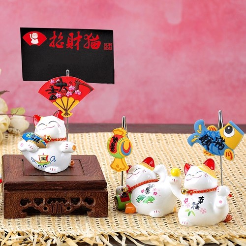 金石工坊名片夹留言创意桌面摆件