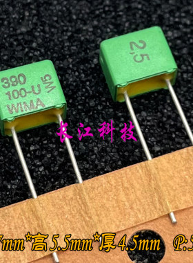 德国 WIMA 威马 FKP 390pf 391 100v 63v 2.5% 铜脚 发烧音频电容