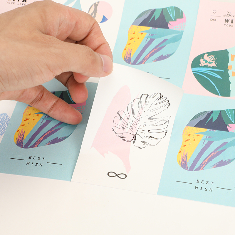 不干胶贴纸定制logo标签