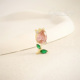 手有余香 玫瑰胸针高档胸花气质女奢华别针精致百搭粉钻配饰品