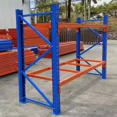 青岛大型托盘抱梁货架重型货架加厚仓储高位工业仓库库房承载货架