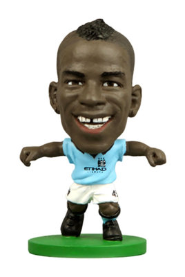 曼城球星公仔 巴洛特利 SoccerStarz 足球人偶模型