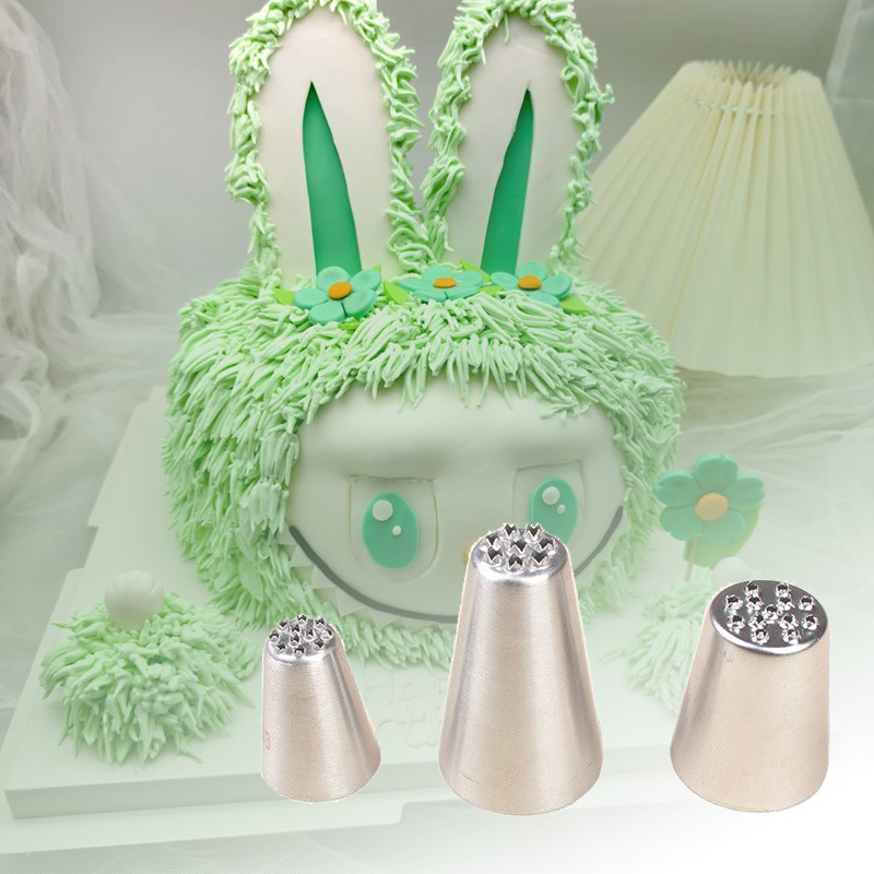 235号绒毛头发1孔蒙布朗裱花嘴