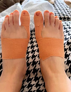 脚趾矫正分趾器大母脚趾头足纠正肌肉贴肌贴绷带拇指外翻拉伸胶布