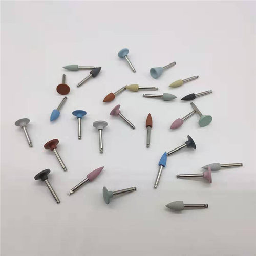 牙科低速弯机硅胶抛光磨头打磨抛光轮 型号齐全齿科口腔材料