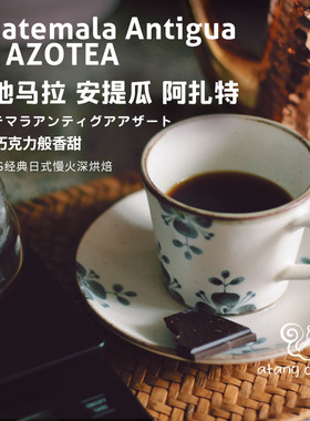 阿汤咖啡危地马拉日式中深烘焙精品豆手冲意式两件免邮可磨粉