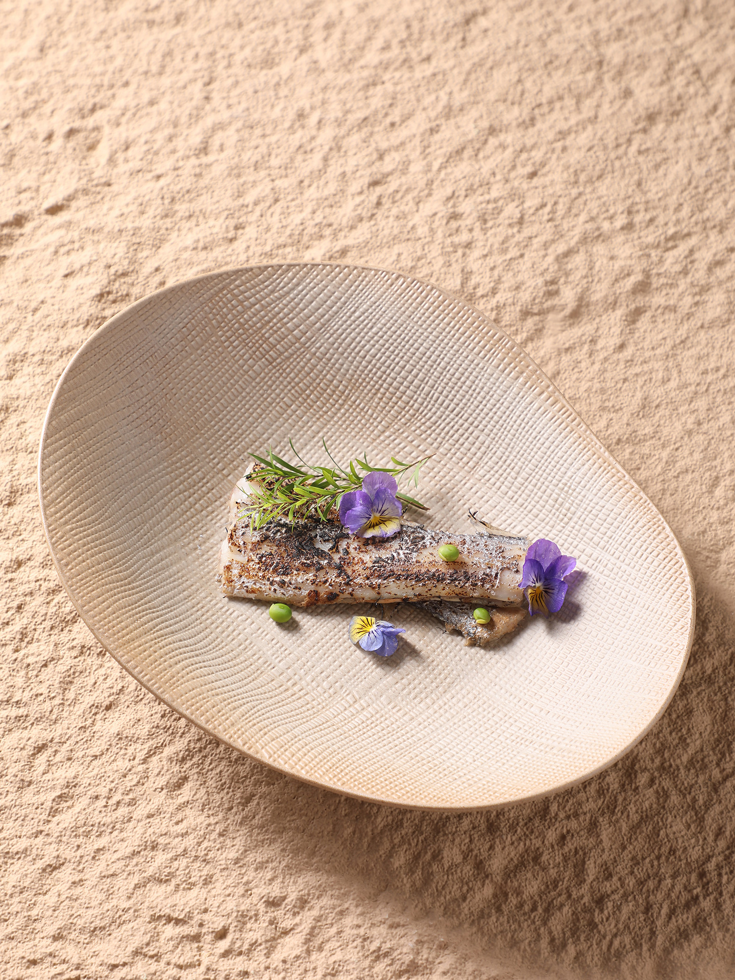 粗陶异形盘装菜盘叶子盘西餐盘水果盘深盘汤盘中古风陶瓷餐厅餐县