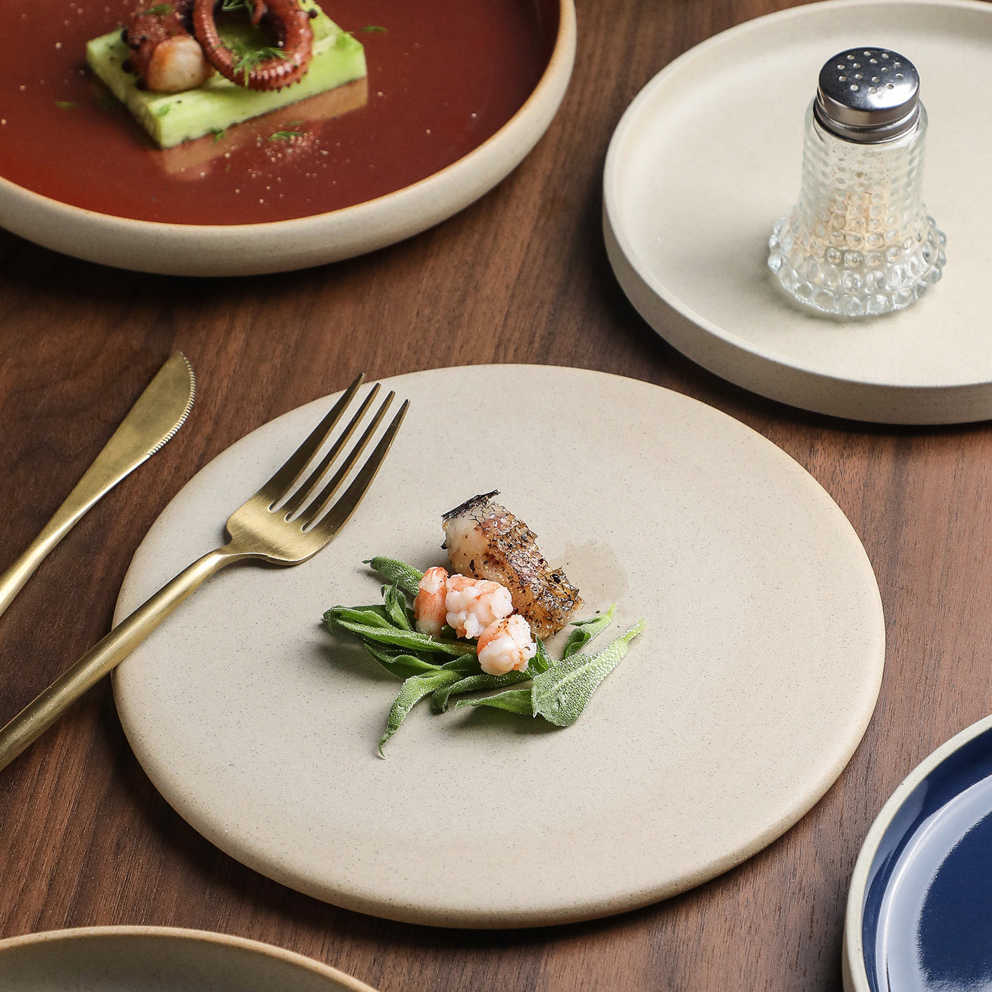 复古无釉陶瓷平板盘摆盘西餐托盘牛排餐盘蛋糕盘寿司刺身盘圆盘子,餐饮具,盘,淘宝优惠券,粉丝福利购,淘宝优惠卷