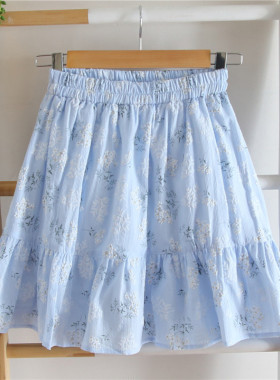 高腰百褶裙女春夏2026 新款学院风半身裙子a字显瘦小短裙子小清新