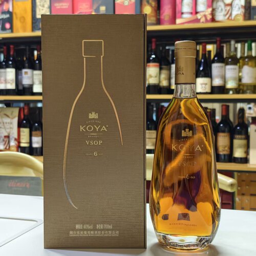 正品张裕可雅vsop白兰地桶藏6年高端白兰地洋酒礼盒装40度700ml