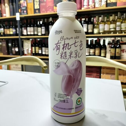 清谷禾光小米乳糙米乳1L装有机低糖营养健康饮料2种口味大瓶实惠