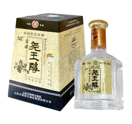 山东白酒 52%Vol.尧王醇窖藏高度白酒 单瓶装480mL