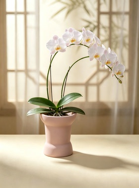 怡见美物微缩白模花器娃屋摆件
