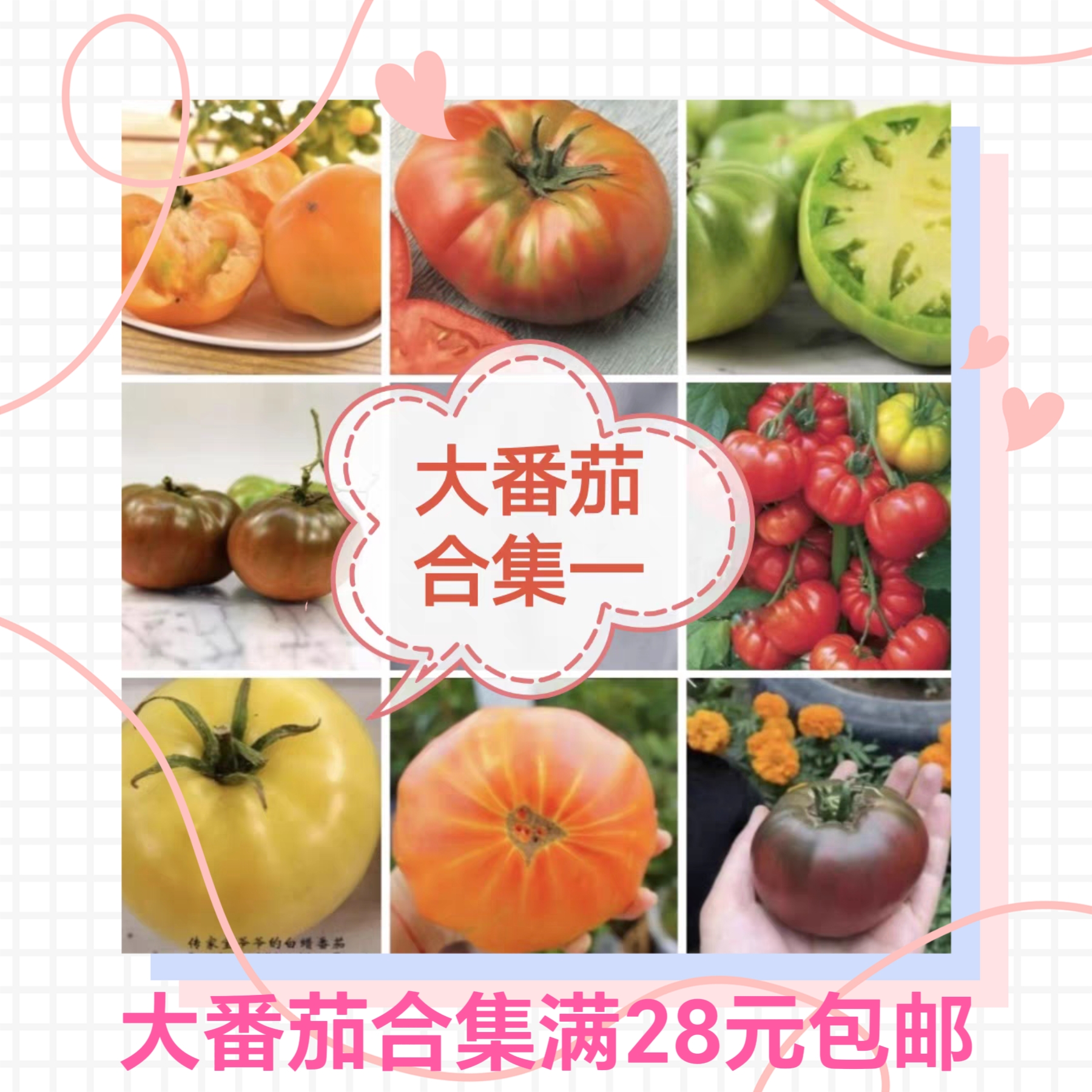 大番茄合集一菠萝黑鹅肝普罗旺斯秀福芒果牛排马蹄贼不偷乡巴佬