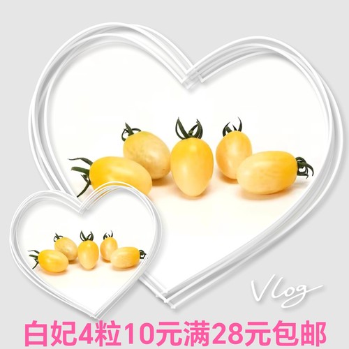 F1抗TY韩国小番茄种子白妃5粒7.60元脆甜樱桃番茄满28元包邮