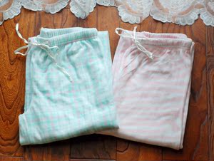 春秋冬保暖加绒拉绒摇粒绒加肥加大码女装单件睡衣睡裤家居服裤子