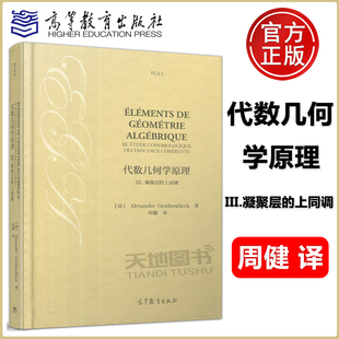 凝聚层 数论和算术代数几何等方向学生和研究人员 社正版 Grothe Alexander 上同调 代数几何学原理III 新书 高等教育出版