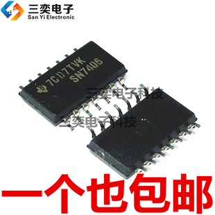 正品 SN7406NSR 三奕电子 原装 六反相缓冲器 SOP14贴片 中体5.2MM