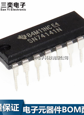 原装正品 SN74141N 直插DIP-16 进制译码/驱动器 芯片IC 三奕电子