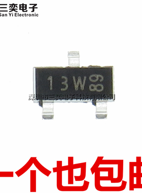 原装正品 BSS84 丝印13W SOT-23 贴片 BSS84AK MOS场效应管 P沟道