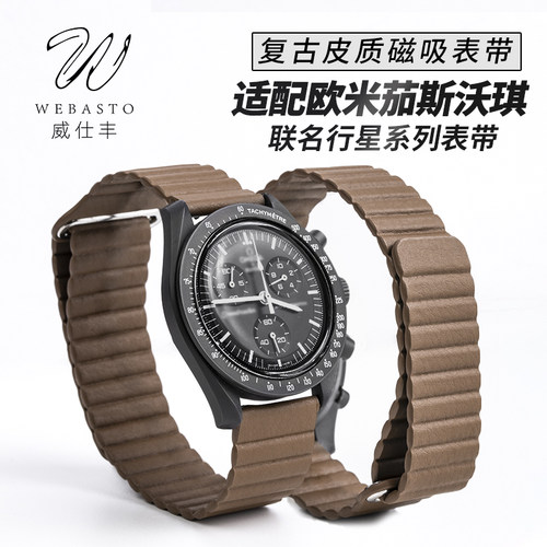 威仕丰磁吸表带适配欧米茄斯沃琪