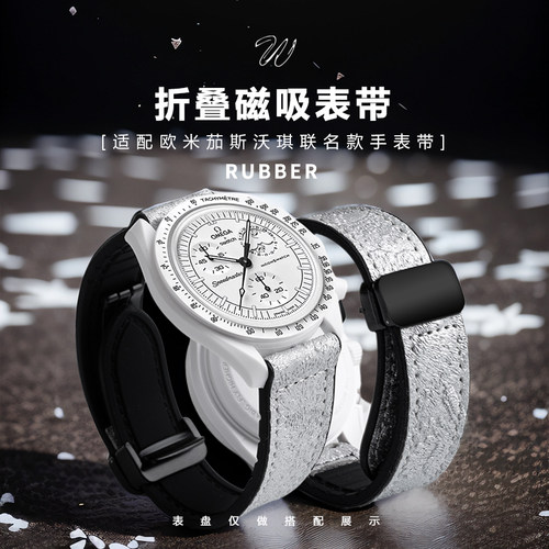 威仕丰橡胶表带折叠磁吸扣
