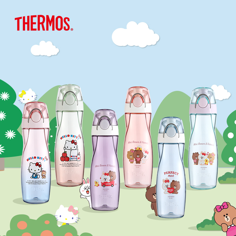 膳魔师可爱儿童TRITAN塑料杯