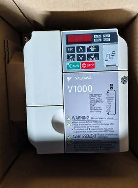 安川V1000变频器，型号CIMR-VCBA0006BAA，