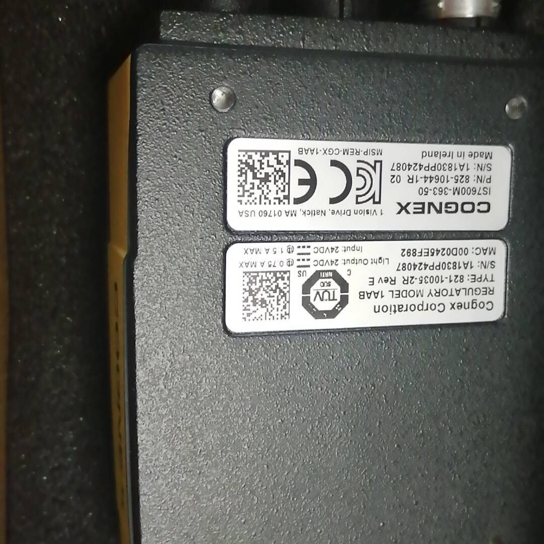 [议价]康耐视IS7600M-363-50库存议价