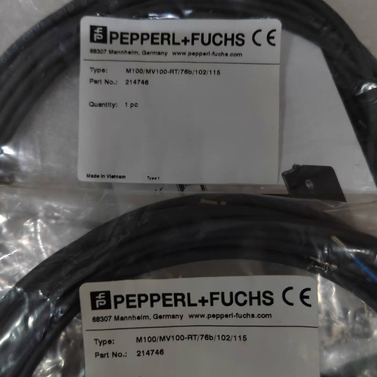 倍加福光电传感器M100/MV100-RT/76b/102/