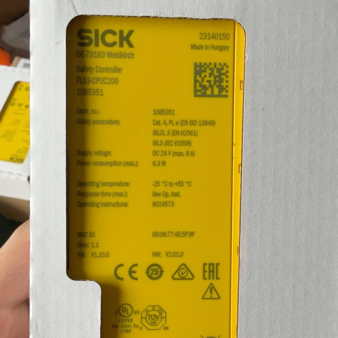 [议价]全新SICK西克安全控制器FLX3-CPUC200，匈利