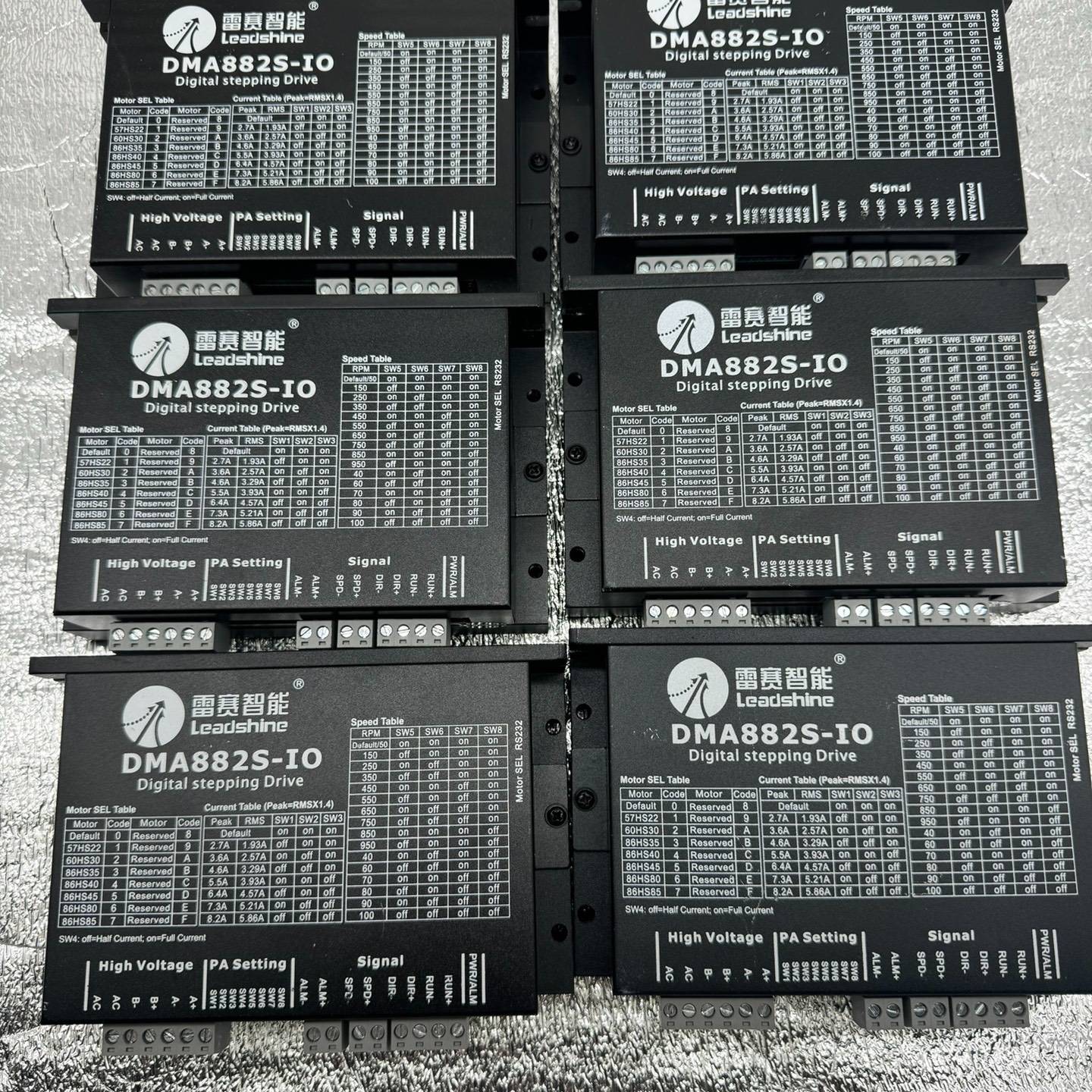 雷赛86调速步进驱动器 DMA882S-IO