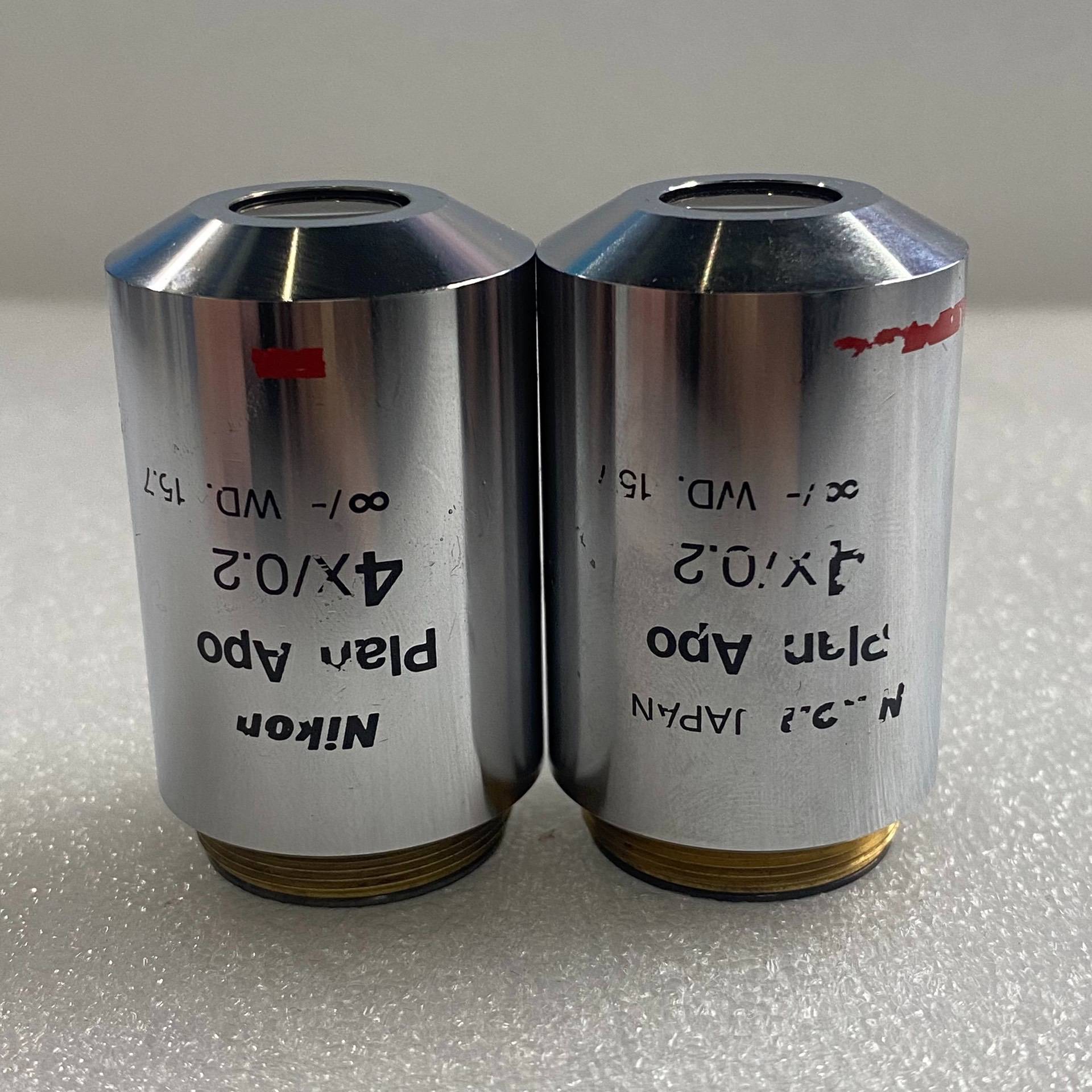[议价]Plan Apo 4X/0.2显镜全复消色差