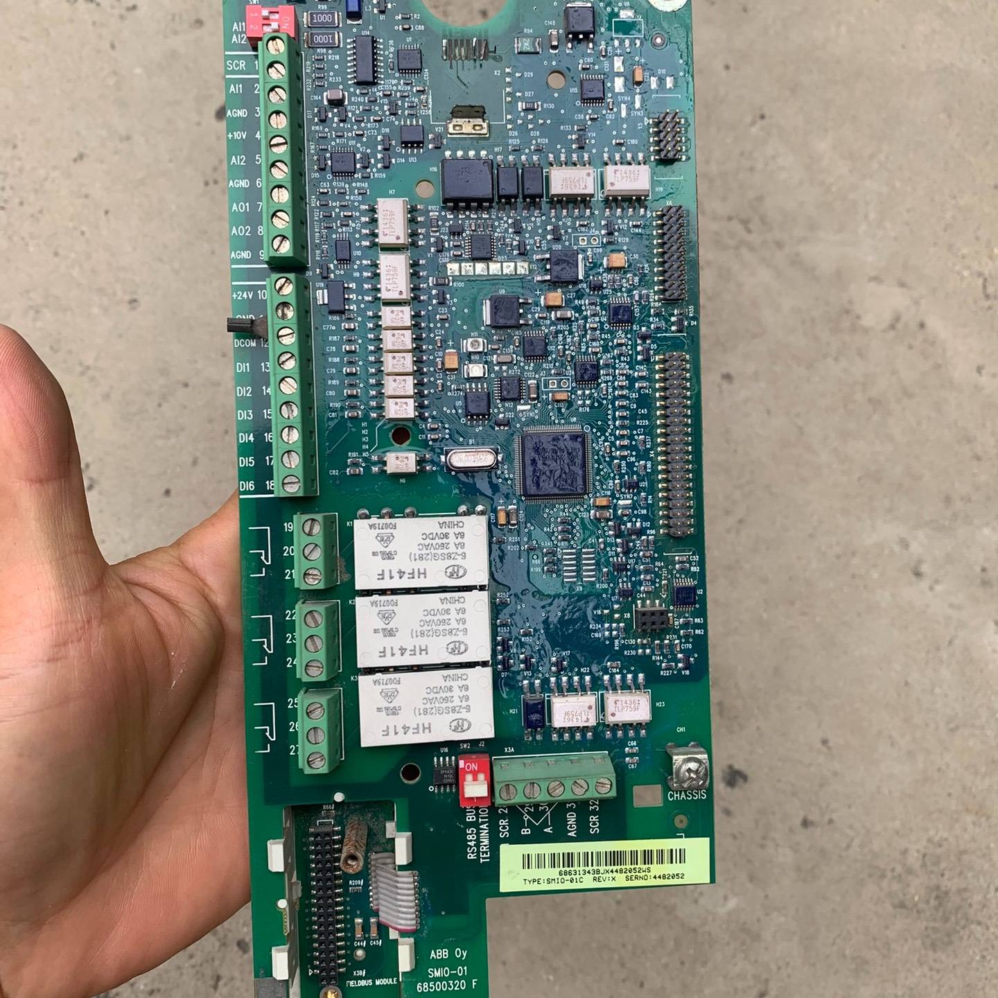 [议价]ABB550变频器主板