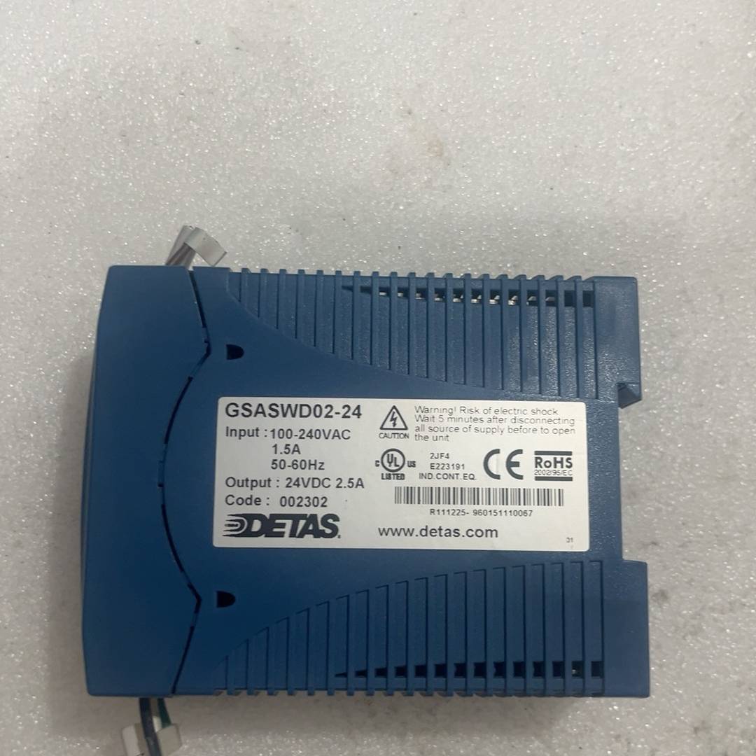 DETAS开关电源GSASWD02-24，输入100-240