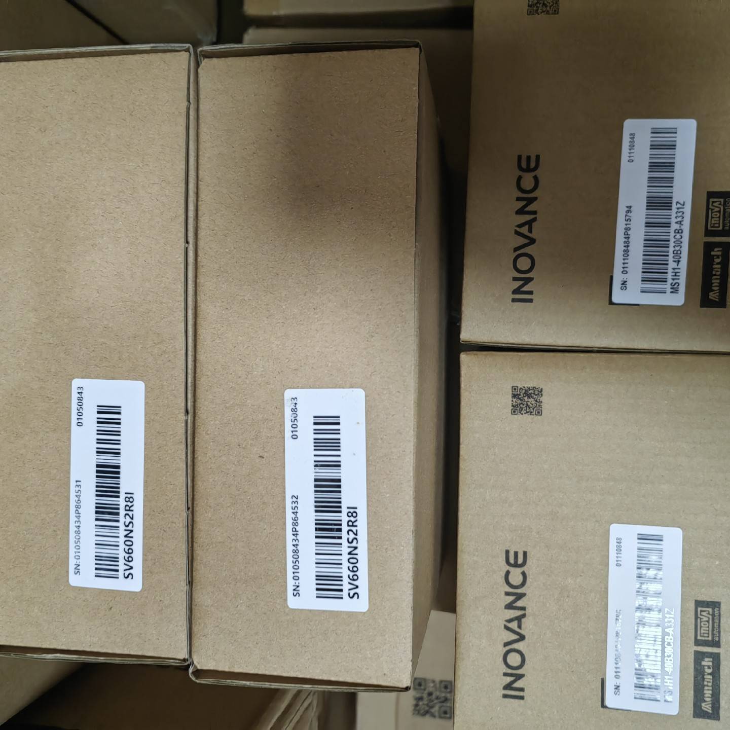 汇川400W伺服套装SV660NS2R8I，MSH1-40B