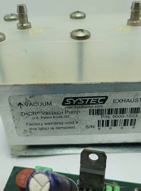 SYSTEC真空泵 ZHCR系列，型号9000-1023，拆