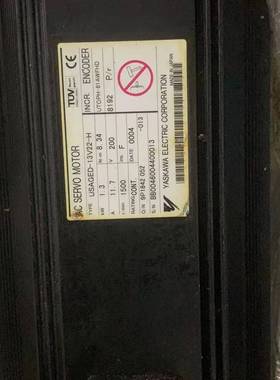 二手安川伺服电机 USAGED-13V22-H  8.5成新