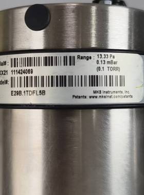 MKS真空计E29B.1TDFL5B，测量范围0.1 Tor