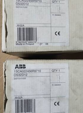 全新ABB隔离开关OS32D12，型号1SCA022456R