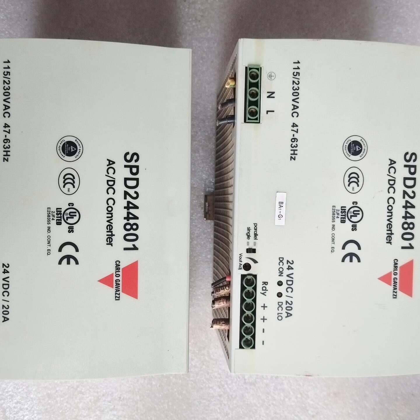 瑞士佳乐SPD244801 AC/DC转换器，24VDC/2