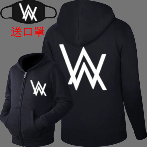 艾伦沃克夜光卫衣faded反光衣服Alan Walker教主嘉豪同款发光外套