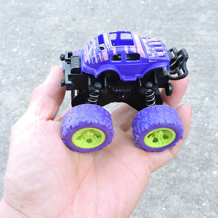 CROSS-BORDER INERTIAL 4WD STUNT SPIN OFF-ROAD VEHICLE MODEL CHILDRENS TOY CAR PLAYGROUND STALL FACTORY DIRECT SUPPLY