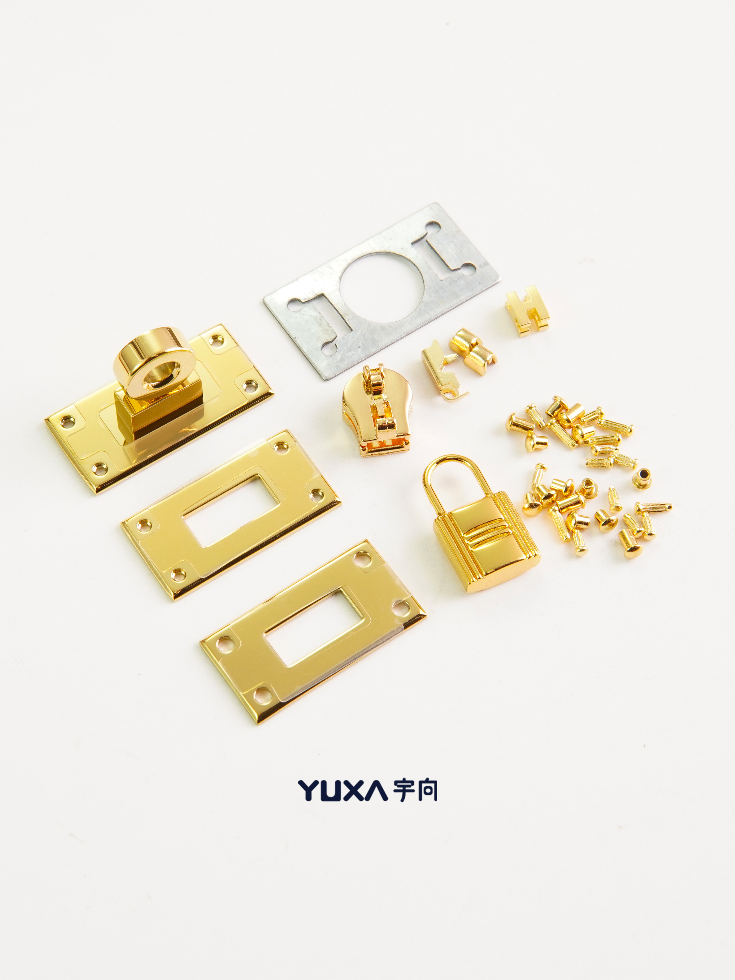 DIY 수제 가죽 가방 금속 액세서리 새로운 스테인레스 스틸 KAILI 지갑 하드웨어 + 버전