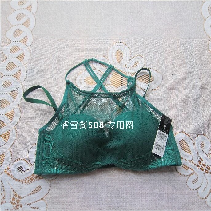伊丝艾拉8876 B杯中厚杯性感美背聚拢抹胸式文胸专柜正品