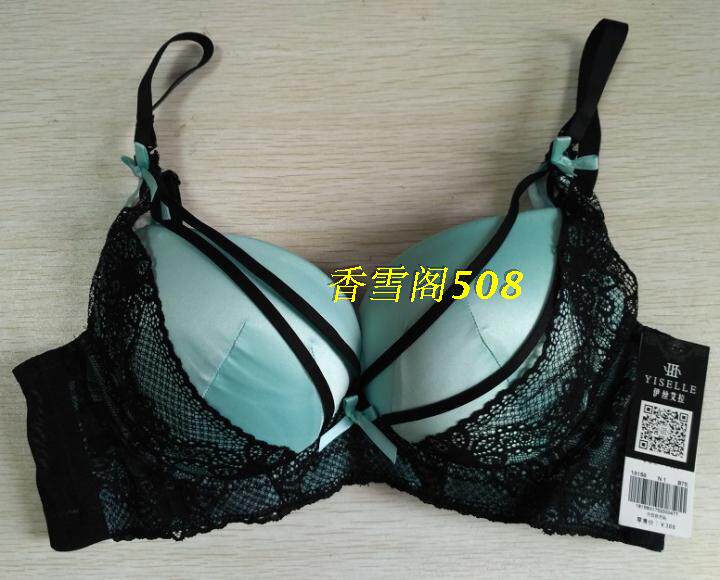 专柜正品 伊丝艾拉18158 B中厚杯性感聚拢文胸内衣
