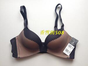 伊丝艾拉18007 AB杯中厚无钢圈性感聚拢文胸舒适女士内衣 正品