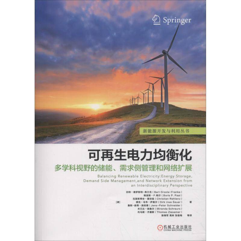 RT69包邮 可再生电力均衡化:多学科视野的储能、需求侧管理和网络扩展机械工业出版社工业技术图书书籍