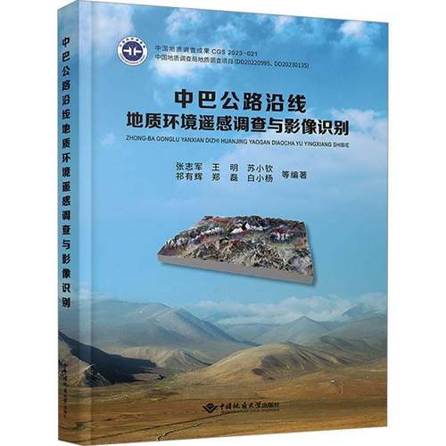 RT69包邮 中巴公路沿线地质环境遥感调查与影像识别中国地质大学出版社自然科学图书书籍