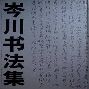 RT69 岑川书法集山东社艺术图书书籍 包邮